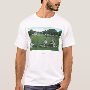 View of Lincoln Park Tennis GroundsChicago, IL T-Shirt