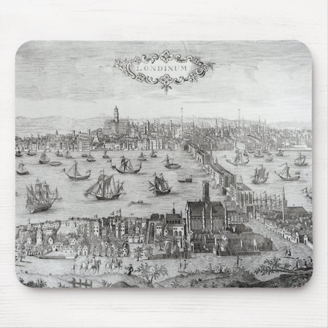 View of London Mouse Mat (Front)