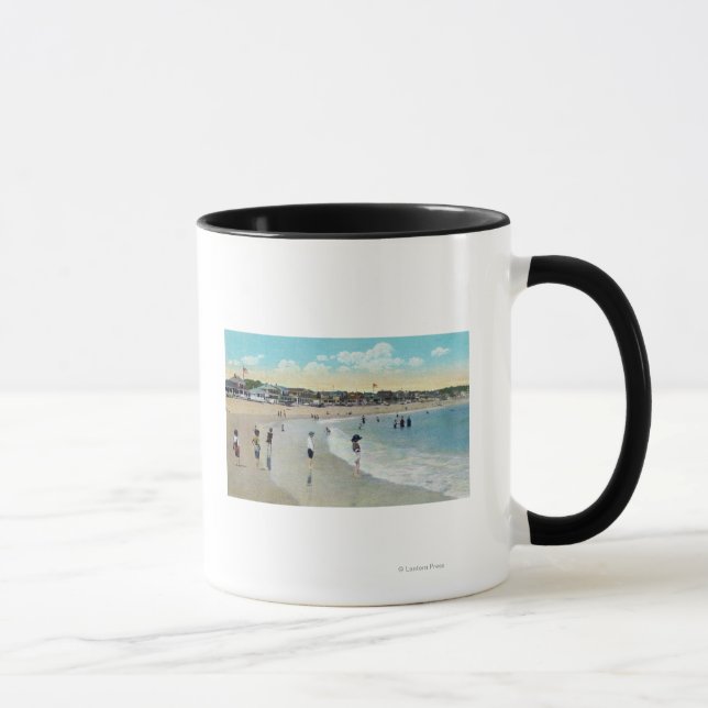 View of Long Beach and Cape Ann Mug (Right)