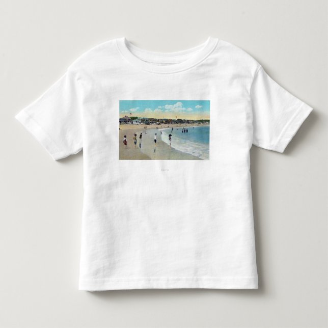 View of Long Beach and Cape Ann Toddler T-Shirt (Front)