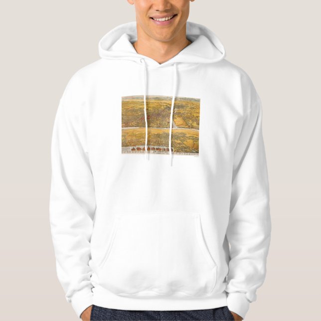 View Of Los Angeles, 1894 Hoodie (Front)