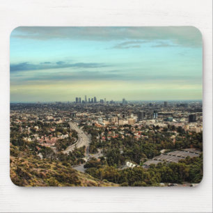 View of Los Angeles Mouse Mat