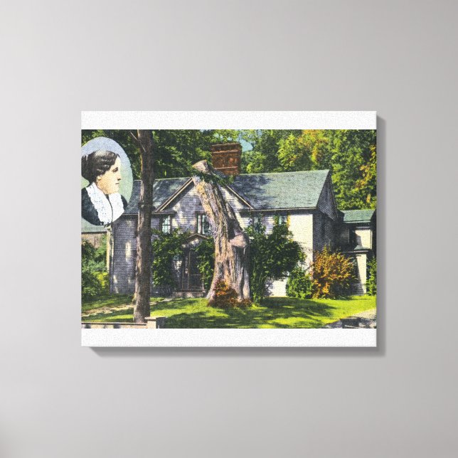 View of Louisa May Alcott House Canvas Print (Front)