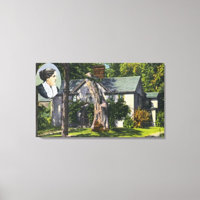 View of Louisa May Alcott House Canvas Print (Front)