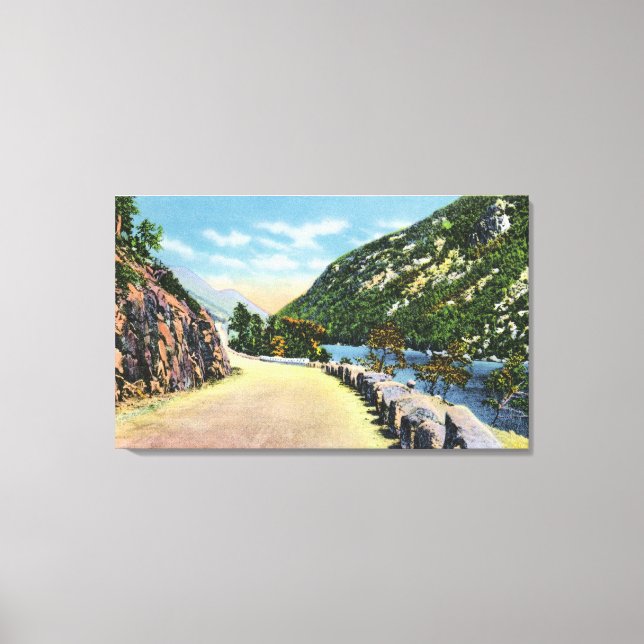 View of Lower Cascade Lake Canvas Print (Front)