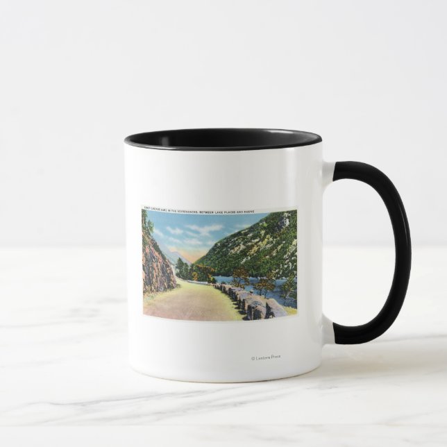 View of Lower Cascade Lake Mug (Right)
