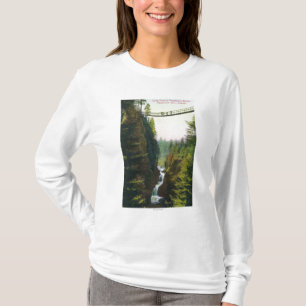 View of Lynn Canyon Suspension Bridge T-Shirt