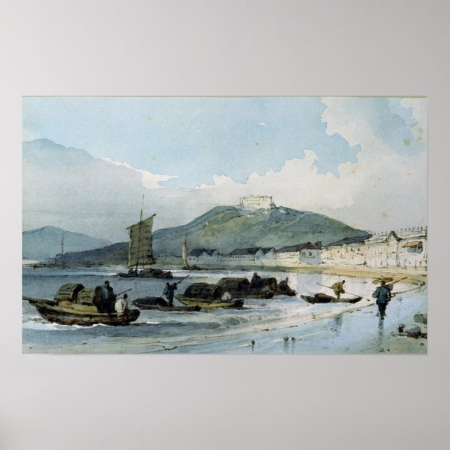 View of Macao, China Poster (Front)