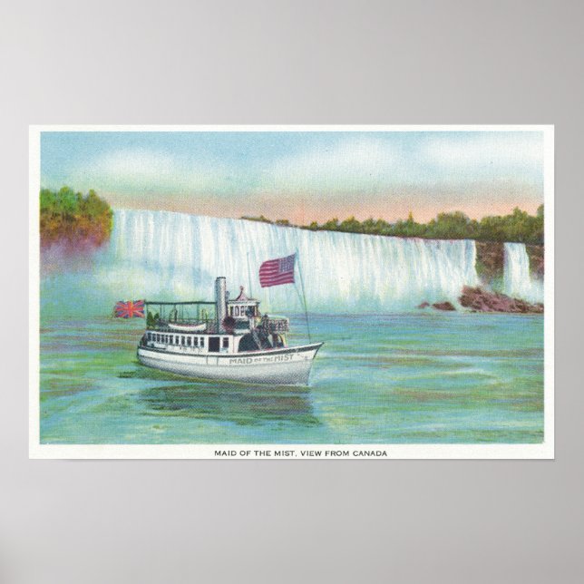 View of Maid of the Mist Boat Poster (Front)