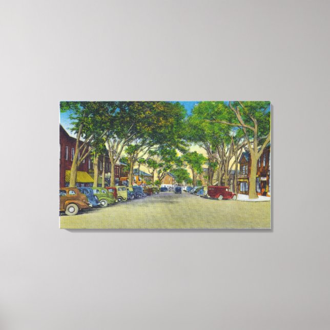View of Main Street 2 Canvas Print (Front)