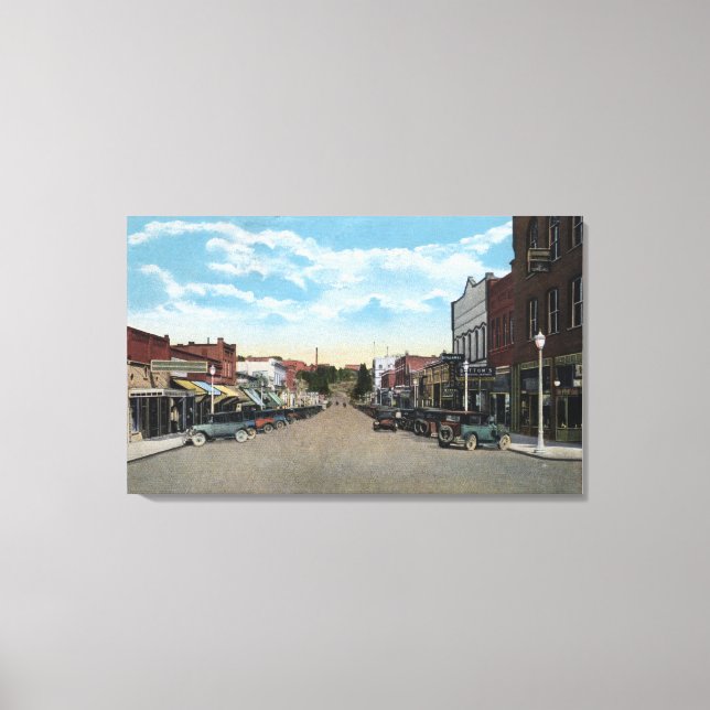View of Main Street 3 Canvas Print (Front)