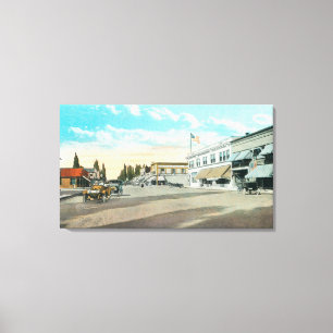 View of Main StreetBishop, CA Canvas Print