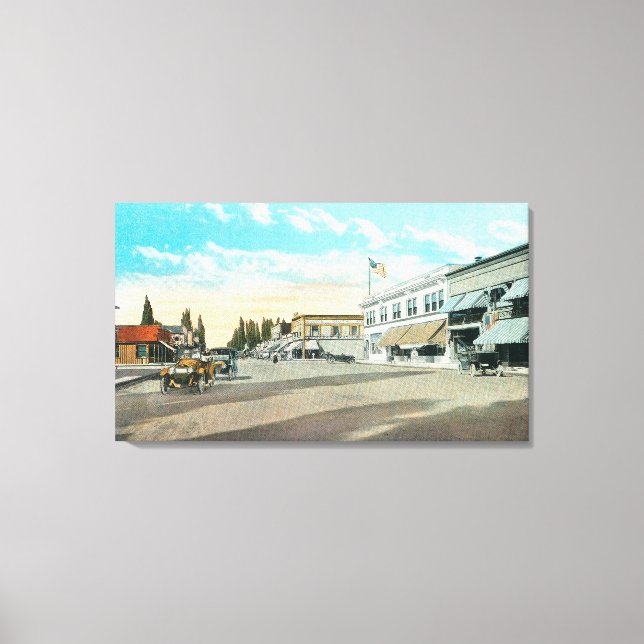 View of Main StreetBishop, CA Canvas Print (Front)