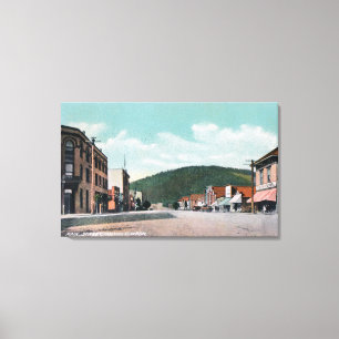 View of Main StreetColville, WA Canvas Print