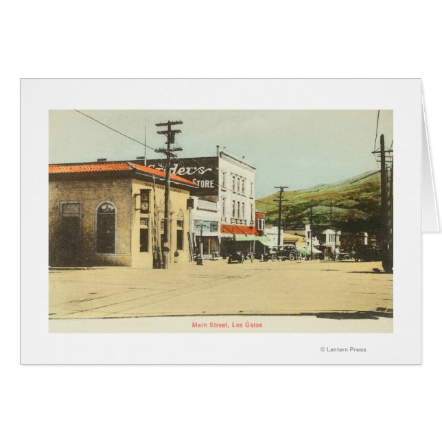 View of Main StreetLos Gatos, CA (Front Horizontal)