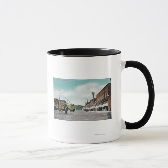 View of Main StreetPalouse, WA Mug (Right)