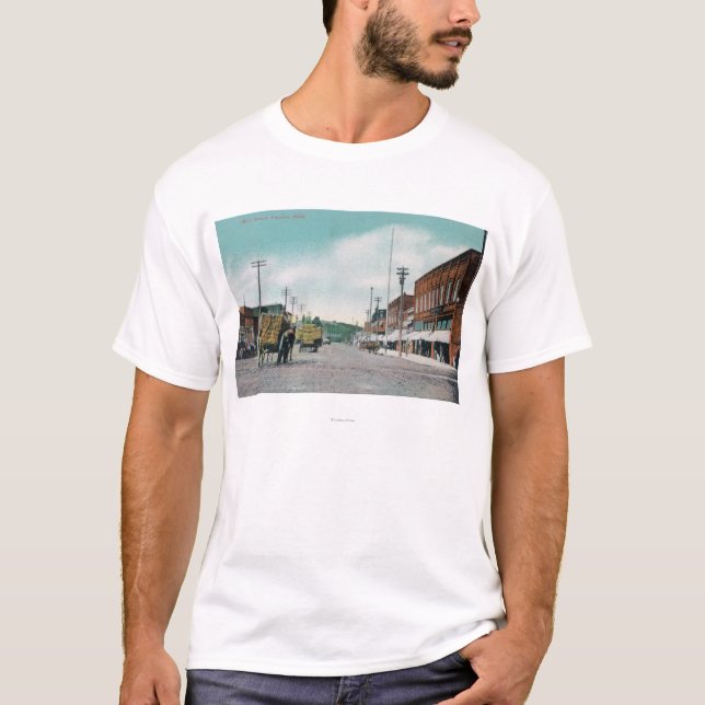 View of Main StreetPalouse, WA T-Shirt (Front)
