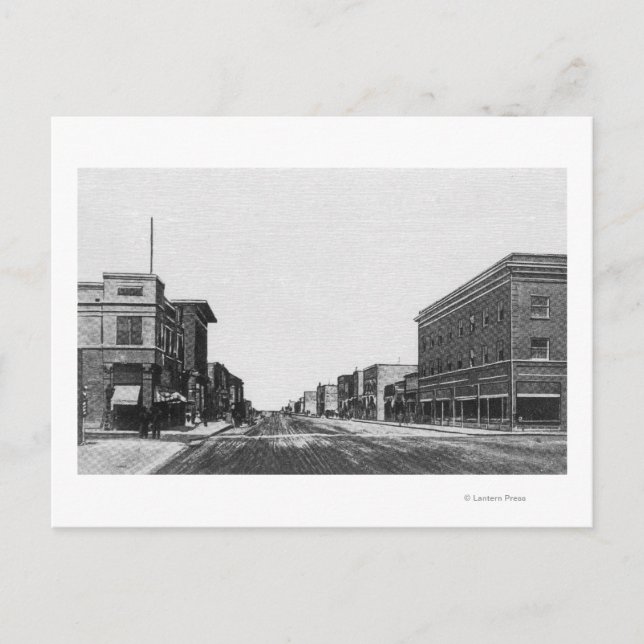 View of Main StreetTwin Falls, ID Postcard (Front)