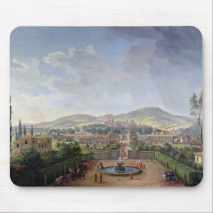 View of Marino, 1719 (oil on canvas) Mouse Mat