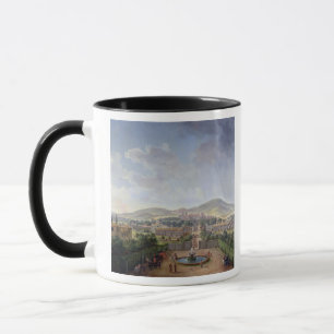 View of Marino, 1719 (oil on canvas) Mug