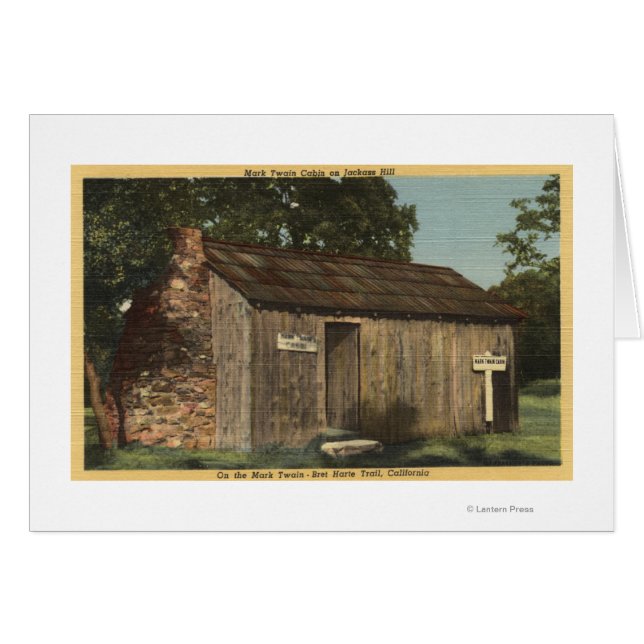 View of Mark Twain Cabin on Jackass Hill (Front Horizontal)