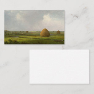 View of Marshfield, 1876 by Martin Johnson Heade Business Card