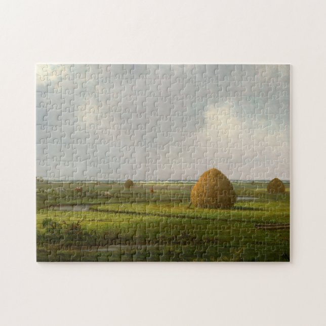 View of Marshfield, 1876 by Martin Johnson Heade Jigsaw Puzzle (Horizontal)
