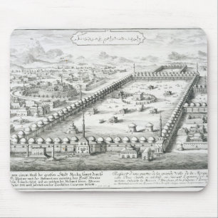 View of Mecca, from 'Entwurf einer historischen Ar Mouse Mat