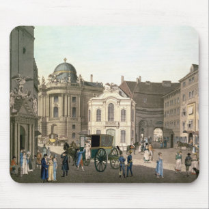 View of Michaelerplatz showing the Burgtheater Mouse Mat