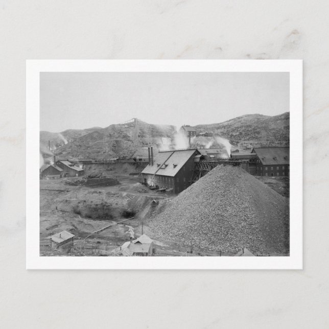 View of Mining Factory "Homestake Works" Postcard (Front)