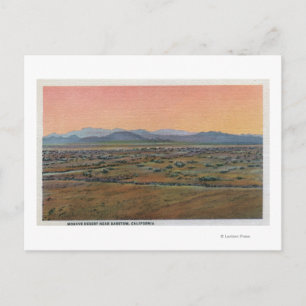 View of Mohave Desert Postcard