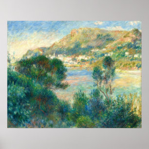 View of Monte Carlo - Auguste Renoir Fine Art Poster