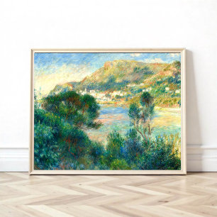 View of Monte Carlo from Cap Martin, Renoir Poster