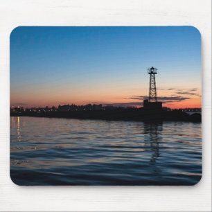View Of Montevideo At Dawn, Uruguay Mouse Mat