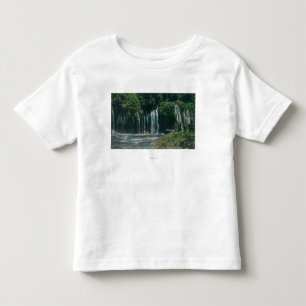 View of Mossbrae FallsShasta Springs, CA Toddler T-Shirt
