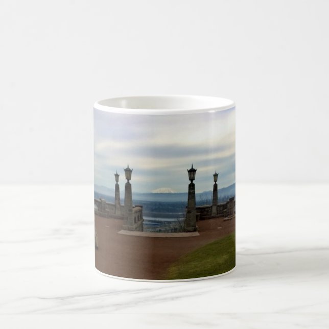 View of Mount St. Helens, Portland, Oregon Coffee Mug (Center)