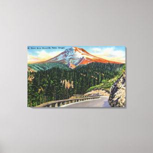 View of Mountain from Buzzards Point Canvas Print