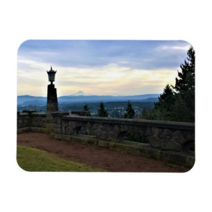 View of Mt. Hood, Portland, Oregon Magnet
