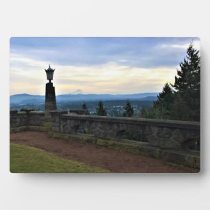 View of Mt. Hood, Portland, Oregon Plaque