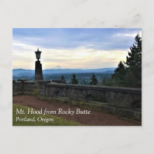 View of Mt. Hood, Portland, Oregon Postcard