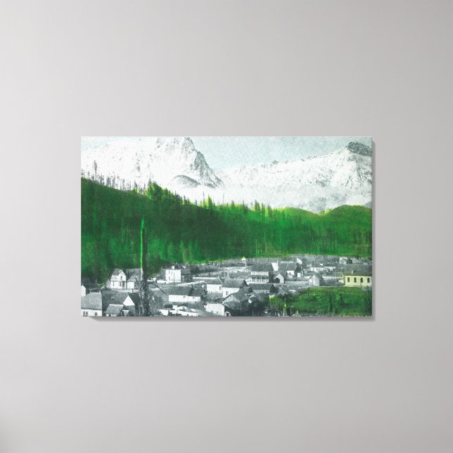 View of Mt Index and Mt Persis Canvas Print (Front)