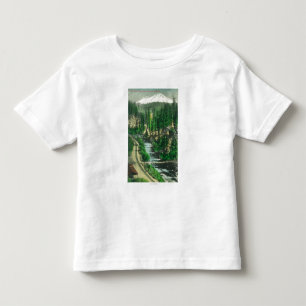 View of Mt. Shasta from Shasta Retreat Toddler T-Shirt