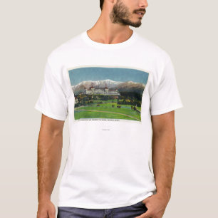 View of Mt Washington Hotel, Presidential Range T-Shirt