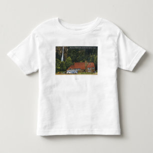 View of Multnomah Falls Lodge Toddler T-Shirt