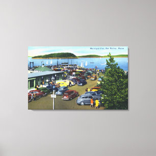 View of Municipal Pier Canvas Print