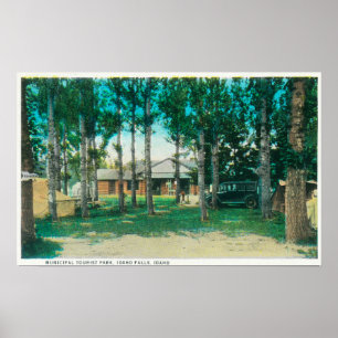 View of Municipal Tourist Park Idaho Falls, ID Poster