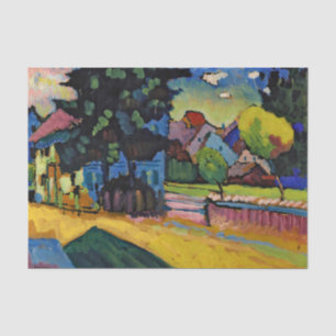 View of Murnau by Wassily Kandinsky Tissue Paper