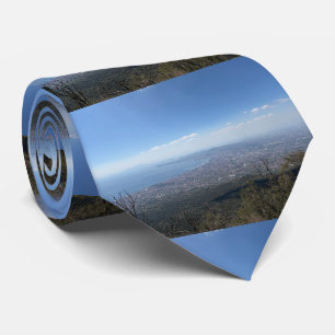 View Of Naples From Mount Vesuvius Photo Italy Tie