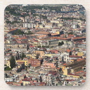 View of Naples, Italy Coaster