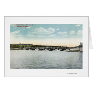 View of New Lake Quinsigamond Bridge